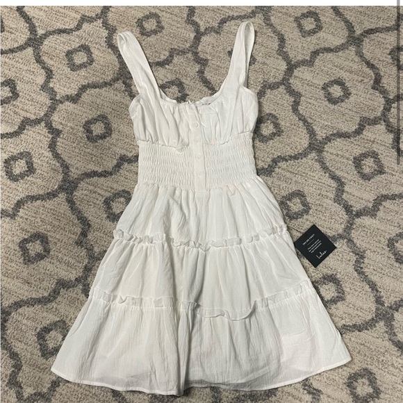 Lulus Dresses & Skirts - NEW MINI LULUS WHITE DRESS🤍🤍